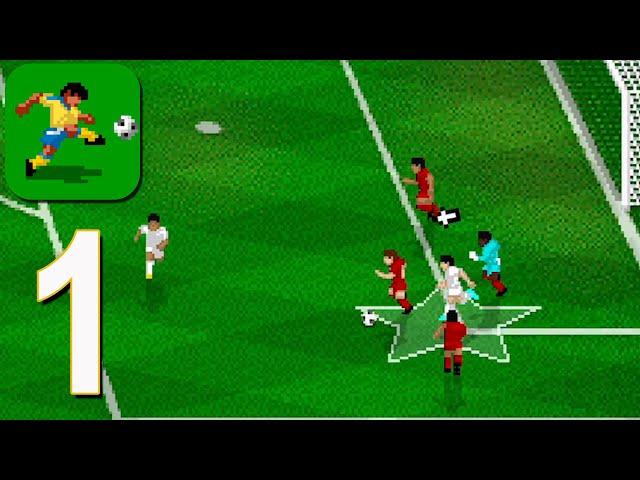 Retro Goal - Walkthrough Gameplay part 1(iOS, Android)