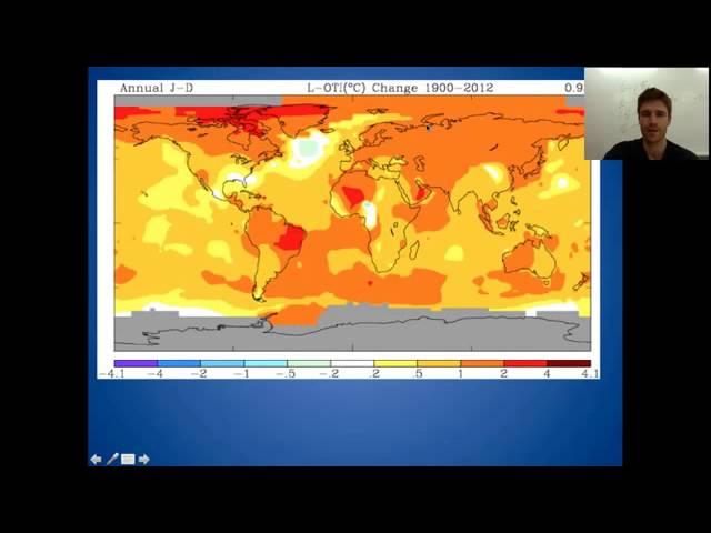 Why do we think current climate change is being caused by humans?