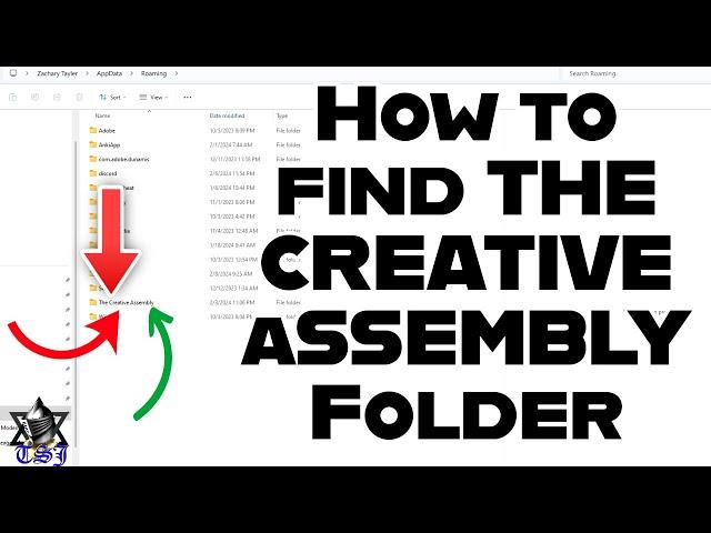 How to Find The Creative Assembly Folder for Total War