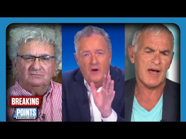 Piers and Norm Finkelstein OBLITERATE Israeli Historian