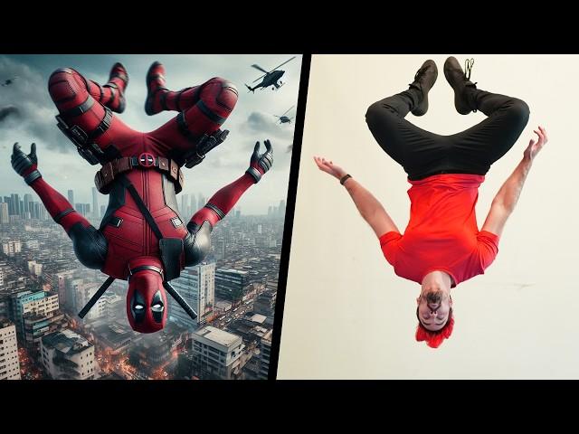 Stunts From Deadpool & Wolverine In Real Life!