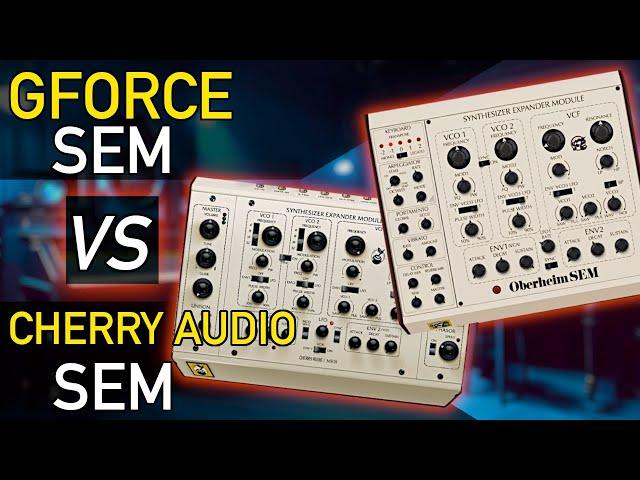 GFORCE OBERHEIM SEM vs CHERRY AUDIO SEM | Live Battle of FREE vs Paid Synths