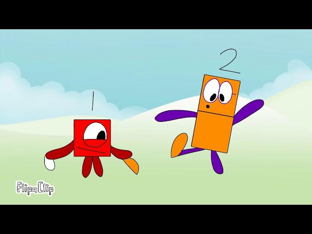 A Reanimated scene from the Numberblocks episode “Two”