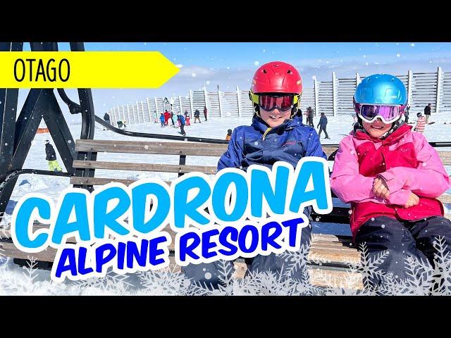 SPECIAL EDITION: Kiwi Snow Blazer at Cardrona Alpine Resort.