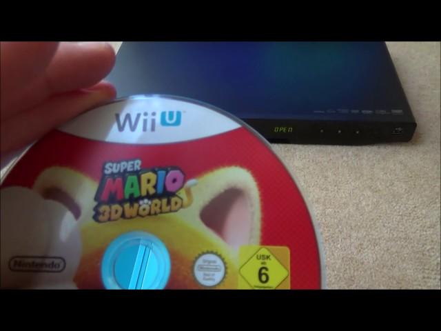 What Happens When you put a Nintendo Wii U Game in Blu-ray Player