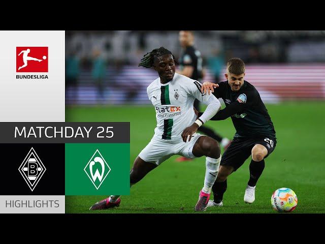 Bremen Gets Late Draw! | Borussia M'gladbach - Werder Bremen 2-2 | Matchday 25 – Bundesliga 22/23