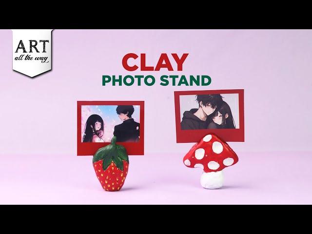 DIY Clay Photo Holders | Clay Photo Stand | Clay Craft Ideas | Easy Craft | @VENTUNOART