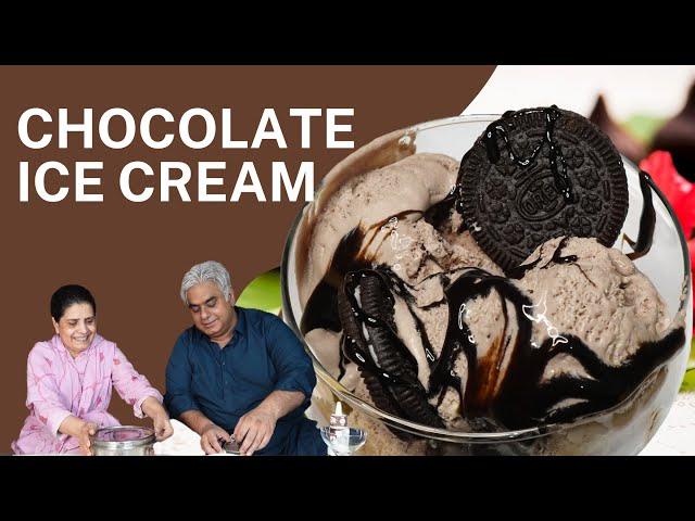 Chocolate Ice Cream | Homemade Ice Cream | Delicious Ice Cream | Condensed Milk Ice Cream