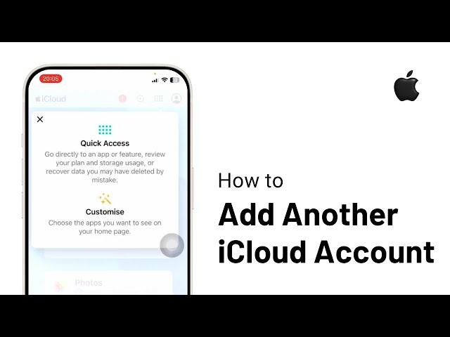 How To Add Another iCloud Account on iPhone