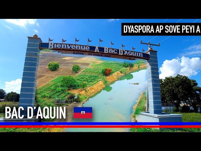 Dyaspora kontinye ap fè peyi a bèl ~ vizit nan Bac d'Aquin Komin Grande Saline