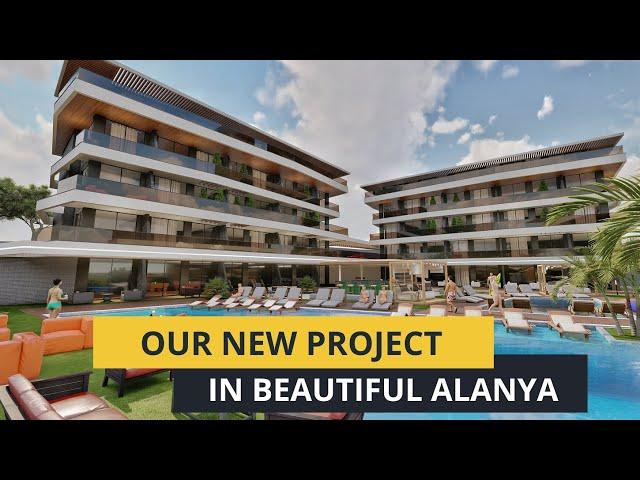 New apartments in Alanya Turkey. Konakli region. Property for sale in Turkey.