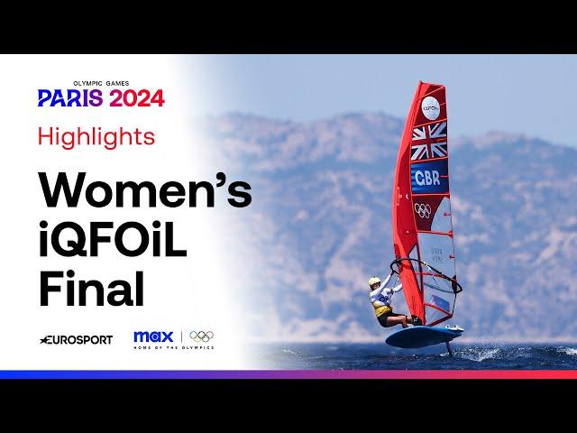 Italy Win First Ever Women's iQFOiL GOLD With Bronze For Team GB! | #Paris2024 #Olympics