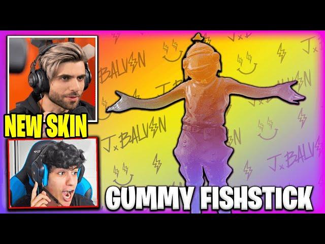 Streamers React To Gummy Fishstick Skin in Fortnite Item Shop