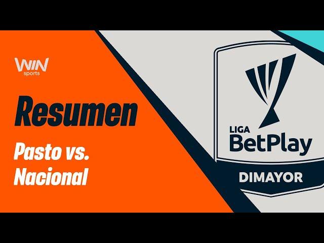 Pasto vs. Nacional (resumen y goles) | Liga BetPlay 2024-2 | Cuadrangulares - Fecha 2