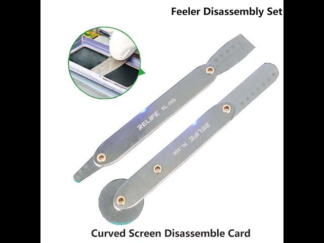 LCD Screen Feeler Disassembly Set| Metal Anti Corrosion Open Pry Tools for Curved Screen CPU