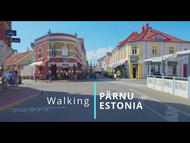 Walking Pärnu, Estonia