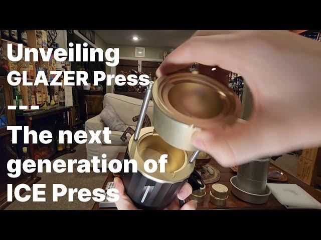 Unboxing of GLAZER Press: A Sneak Peek at its Fine Design #clearice #icepress #cocktail #bar