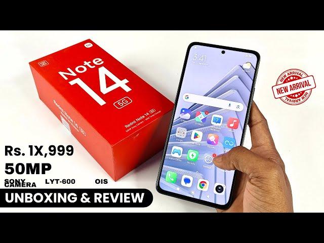 Redmi Note 14 5G  Unboxing & Review  50MP Sony LYT-600 OIS Camera