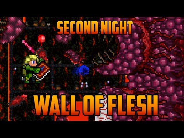 Terraria - Wall of Flesh on Second Night [Speedrun Challenge]