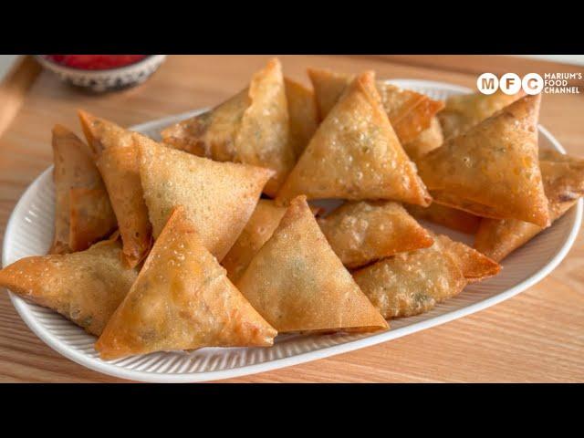 Chicken Samosa Recipe with homemade Samosa Sheets | Make & Freeze Iftar Snack For Ramadan 2025