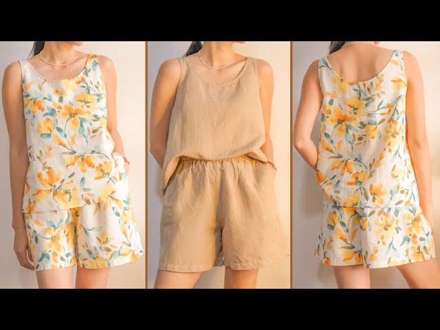 DIY Summer Set | Pijamas Set | Sleepwear