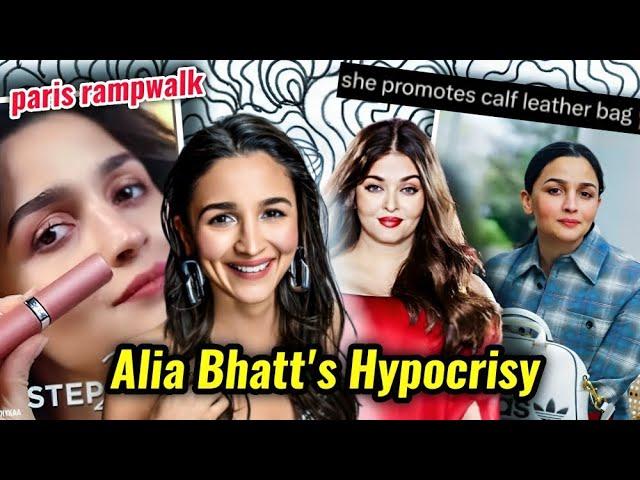 ALIA BHATT & AISHWARYA RAI AT LOREAL'S PARISH FASHION WEEK: HYPOCRISY HERE IS APPALLING