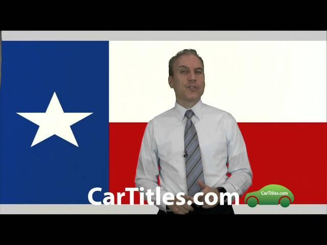 How do you get a new title for a car in Texas? | AFX