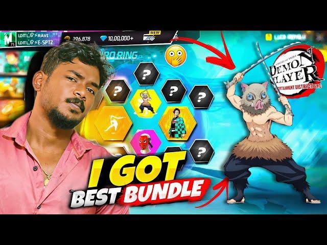 2300 DIAMOND O**PITU POITUCHI I GOT INSUKE BUNDLE DEMON SLAYER TAMIL FREE FIRE MAX | மாட்டு RAVI