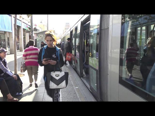 The Light Train in Jerusalem