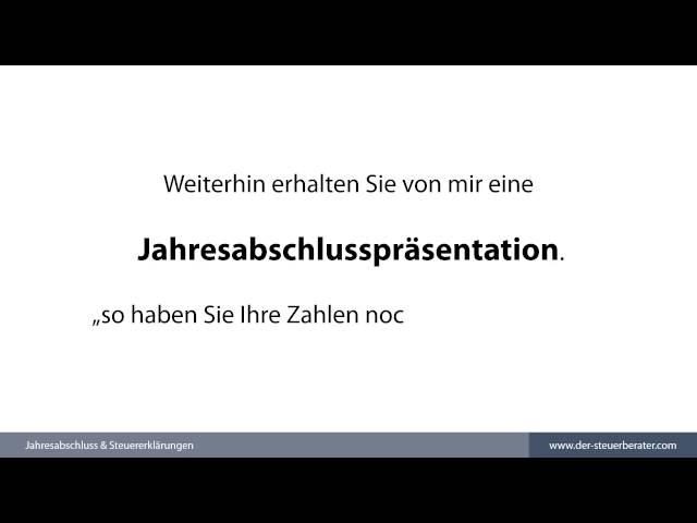 Bericht Abschluss und Steuererklärungen für Versicherungen