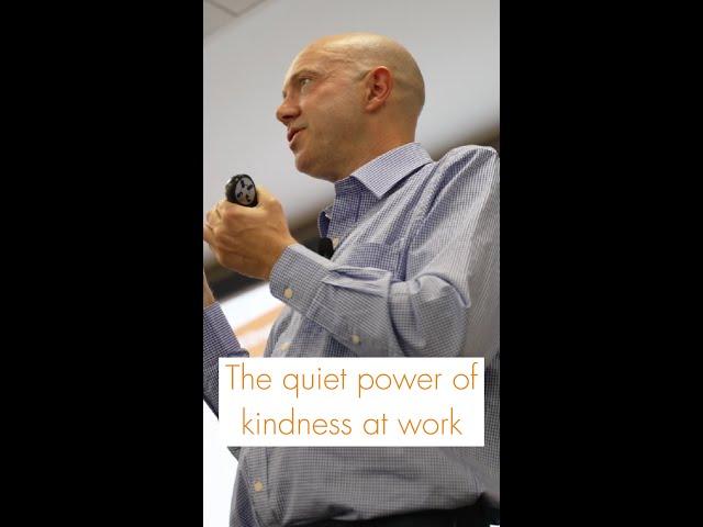 The Quiet Power of Kindness at Work - Behind the Scenes