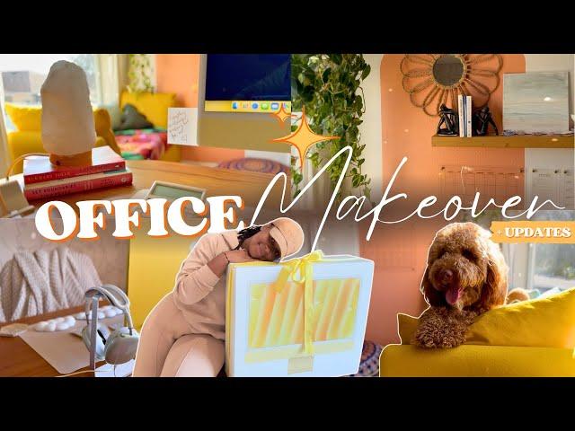 HOME OFFICE MAKEOVER | DESK SETUP | APPLE IMAC M4 UNBOXING | AMAZON HAUL | 2025