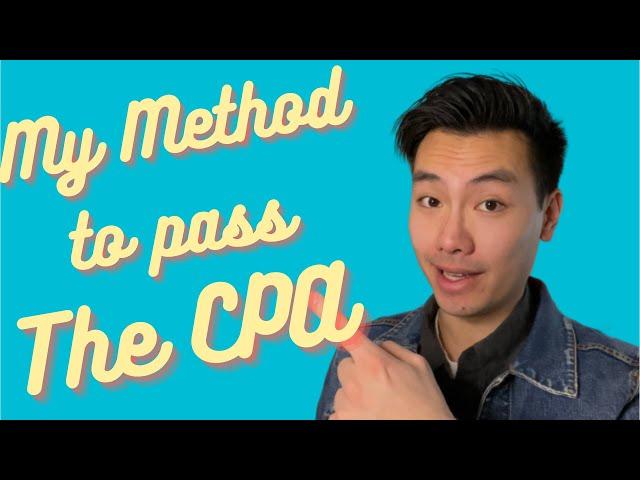 Passing the CPA Exam: My Secret Studying Trick Revealed!