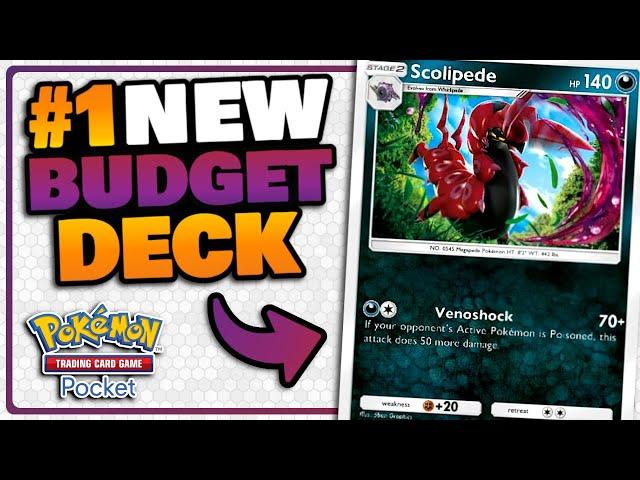 NEW Scolipede is the BEST BUDGET deck!!! | Pokemon TCG Pocket