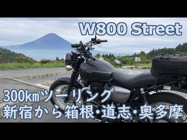 新宿から箱根・道志・奥多摩へツーリング[W800 Street]