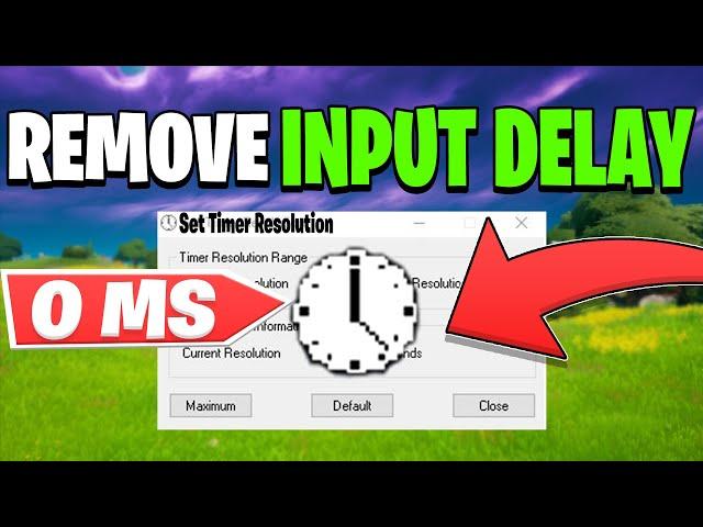 Use THIS to Get NO INPUT DELAY - Fortnite Lower Input Delay Guide!