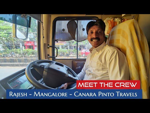 Mangalore to Mumbai Canara Pinto bus Meet Rajesh