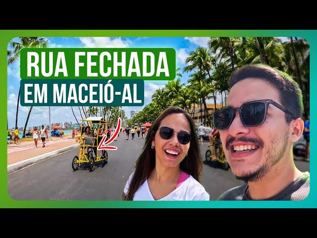 Orla de Maceió: Pajuçara e Ponta Verde em um Domingo de Manhã