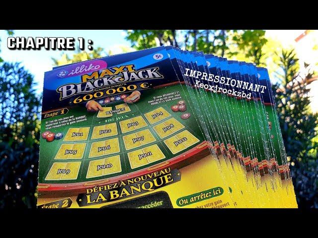 CARNET DU NOUVEAU JEU EN EXCLUSIVITÉ !! LE MAXI BLACKJACK !! 