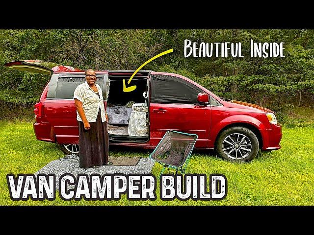 Her Van is the BEST No Build Minivan Camper Van Creation I’ve Seen