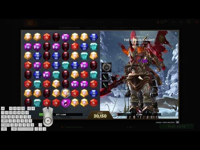 [Dota 2: Crownfall Act III] Dragon Chess 40k score playthrough