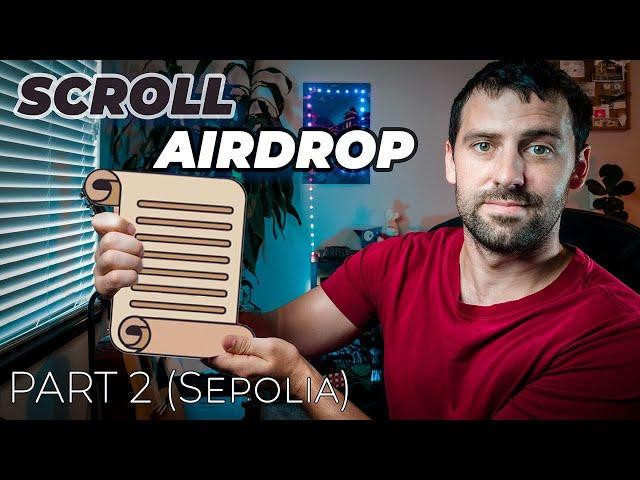 Scroll Airdrop With Sepolia Testnet: Before Mainnet Launch