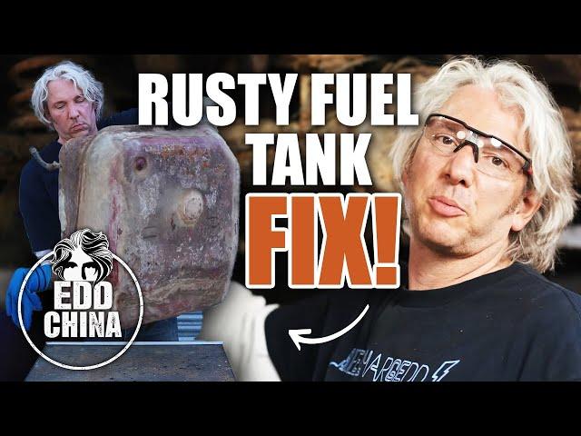 Fixing A Rusty Fuel Tank | 1986 Range Rover | Workshop Diaries | Edd China