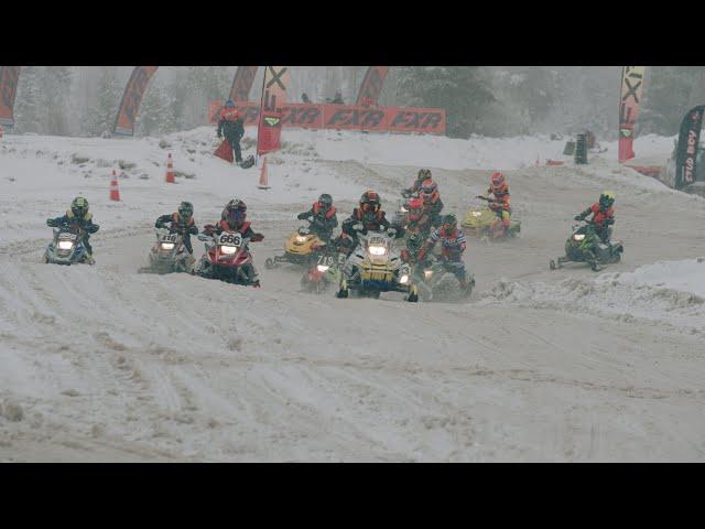 2024 CSRA Snowcross Round 3 / Kids & Youth Highlights / Timmins Ontario / 4K