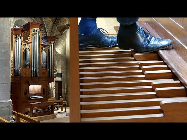 J.S. Bach Praeludium und fuge a-moll BWV 559 - Jeroen de Haan à l'orgue de  Verrières-le-Buisson