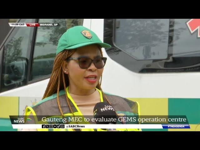 Festive Season | Gauteng Health MEC assesses Emergency Medical Services operation centre