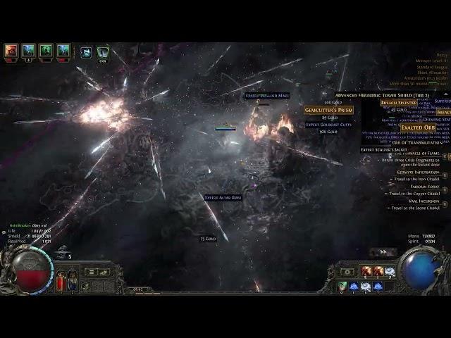 Storm Mages Witch Infernalist T17 map & Boss (No Doryani) - Path of Exile 2