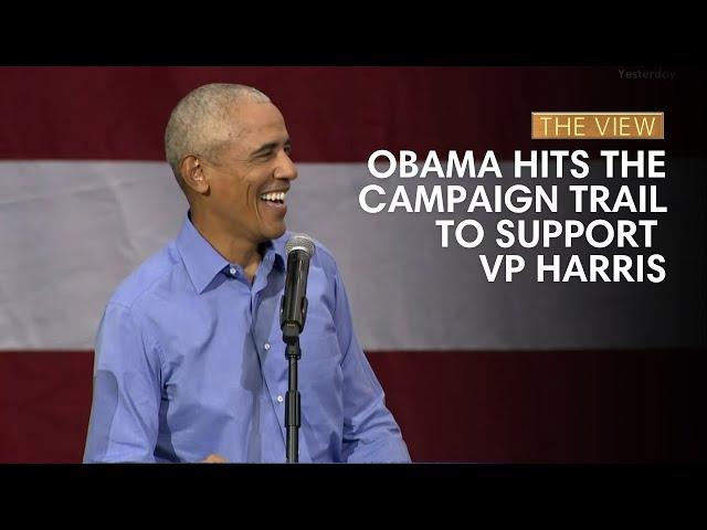 Obama Hits The Campaign Trail To Support VP Harris – Part 1 | The View