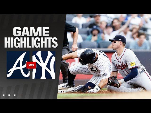 Braves vs. Yankees Game Highlights (6/23/24) | MLB Highlights