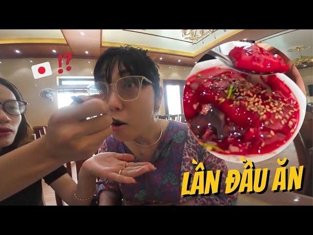 Bạn Nhật ăn thử huyết dê, bất ngờ trước sự hiếu khách của người Việt